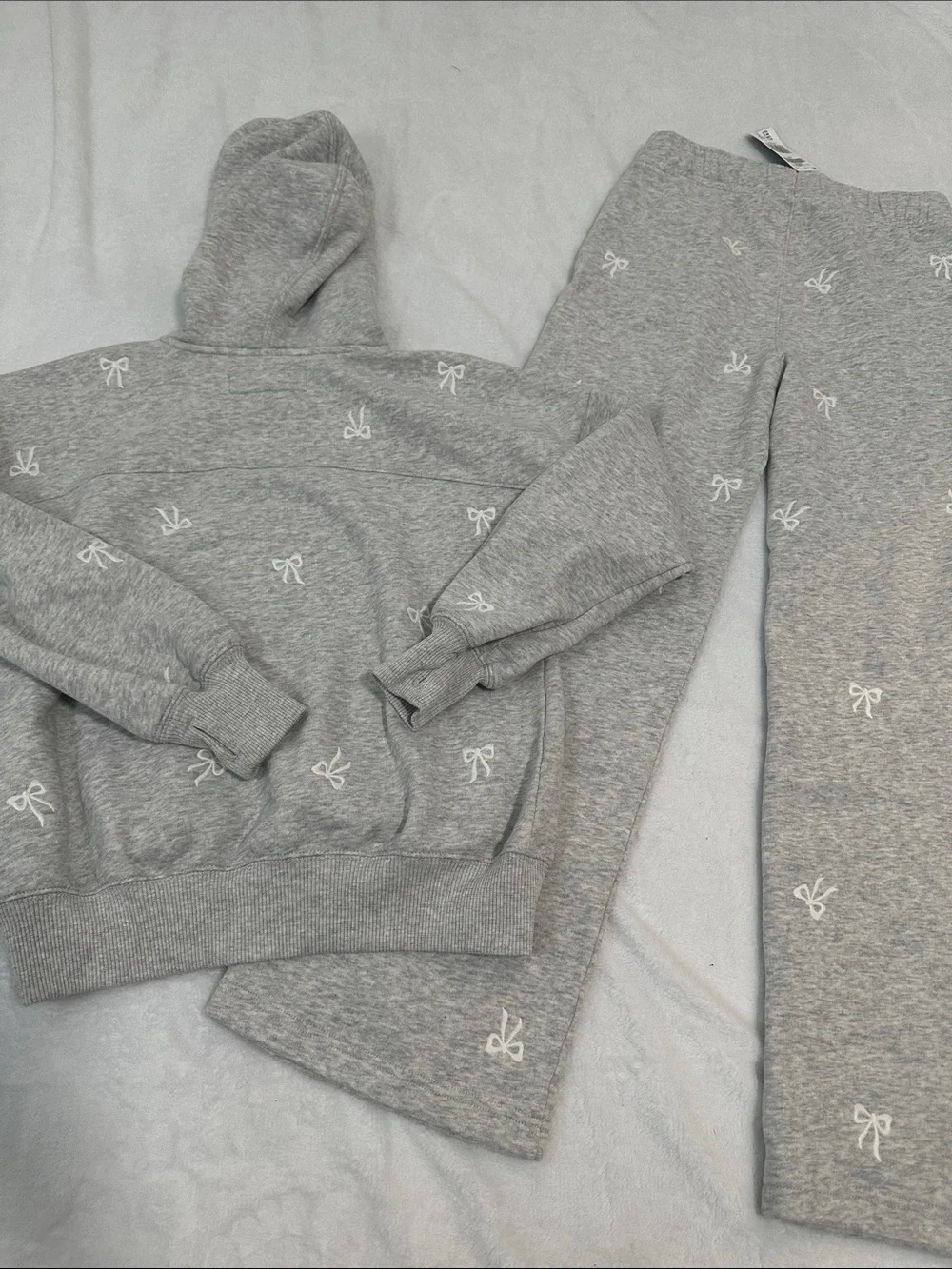 ❤️ NWT/NWOT Abercrombie Kids Hoodie & Wide Leg Jogger Pant Set 13/14